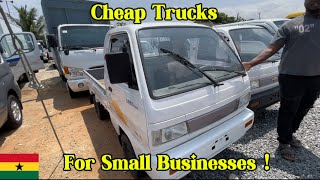 Affordable SecondHand Trucks In Ghana For Small Businesses‼️ accra 2024 [upl. by Oralie377]