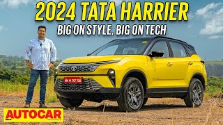 Tata Harrier facelift review  Big Tata SUV takes a big leap forward  First Drive  Autocar India [upl. by Charleton95]