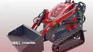 Unveiling the Power  Brand New TYPHON STOMP Mini Skid Steer Demo  TYPHON Machinery  2024 [upl. by Atteuqahs]