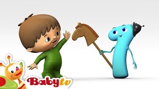 Charlie et les chiffres  Charlie rencontre le chiffre 1  BabyTV Français [upl. by Nolita283]