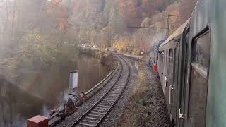 Die Rübelandbahn 2023  Einfahrt Rübeland Harz 05112023 [upl. by Weaks468]