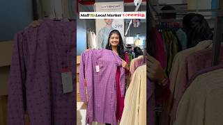 Mall Vs Local Market এ কেনাকাটা🛍️ [upl. by Yregerg]