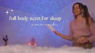 TINGLES GUARANTEED ✨ extra slow amp relaxing energy cleanse for sleep ASMR REIKI [upl. by Eidnam]