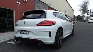 VW Sirocco  XForce Exhaust [upl. by Martynne]