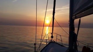 Sailing Mirage 30 from Kingston to Whitby [upl. by Aileme]