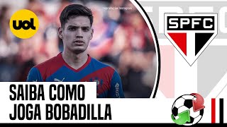 SÃO PAULO NO MERCADO DA BOLA BOBADILLA ANUNCIADO COMO JOGA O VOLANTE PARAGUAIO VEJA [upl. by Anomar882]