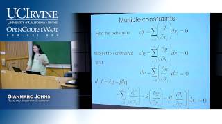 Molecular Structure amp Statistical Mechanics 131B Lecture 25 Partition Functions [upl. by Suiradel]