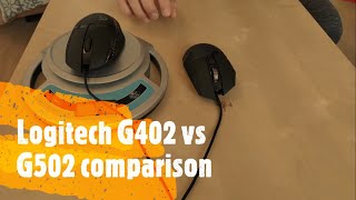 Logitech G402 vs Logitech G502 [upl. by Modesta957]