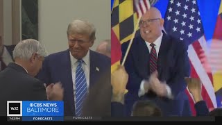 Trump offers endorsement for Larry Hogan in US Senate seat in Maryland [upl. by Gauthier]