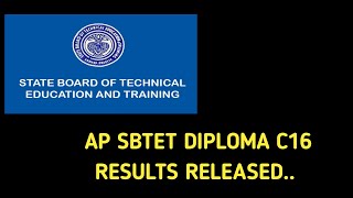 ap diploma c16 results released ap diploma c20 results soon [upl. by Aaronson]