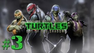 TMNT Out of the Shadows  Chapter 2  Part 3 Walkthrough Lets Play Commentary [upl. by Adriane]