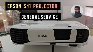 Epson S41 Projector General ServiceEpson Projector RepairEpson Projector Testing [upl. by Nairred]