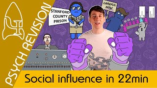 Social influence  AQA Psychology in 22 MINS [upl. by Aniroc]