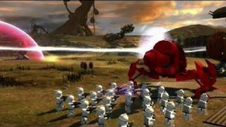 LEGO Star Wars III The Clone Wars  Gameplay Preview Massive Ground Battles ViDoc  HD [upl. by Kalmick705]