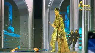 Miss Grand Myanmar 🇲🇲 2024 National costume [upl. by Einahpets]