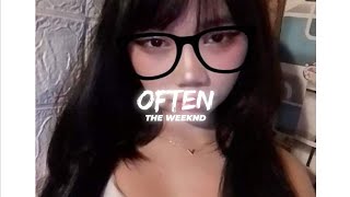 Often  The Weeknd clean edit alight motion INSPIRED IN FX Tutorial Present [upl. by Alegnad545]