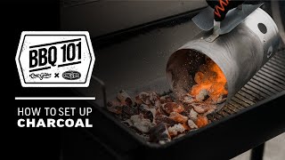 How To Set Up Charcoal  BBQ 101 [upl. by Yrag]