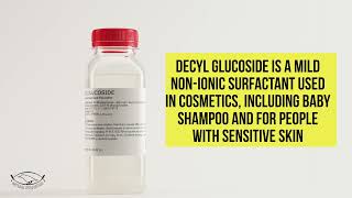 Decyl Glucoside NonIonic Surfactant and Emulsifier  Gel  for Formulations and DIY Skin Care [upl. by Struve]