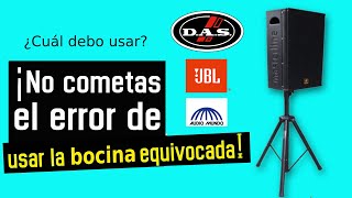 🔴¿Bocinas pasivas ó amplificadas  APRENDE CÓMO ELEGIR la mejor opción  Creadores Studio [upl. by Dahraf235]