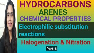 HYDEOCARBONSChemical properties of Arenes [upl. by Towny]