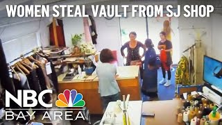 Women use distraction tactic to steal vault from SJ tailor shop [upl. by Guthrey]