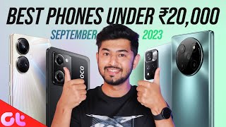 Best Phones Under 20000 September 2023  Updated List [upl. by Arliene]