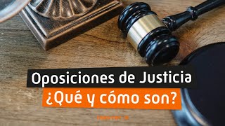 Cómo son las Oposiciones de Justicia ⚖ TODO lo que NECESITAS SABER 👩‍⚖ [upl. by Arehahs]