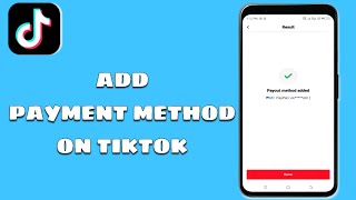 How To Add Payment Method On Tiktok [upl. by Carter357]