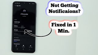 How to fix notificacion problem on Android  not getting Apps Notifications [upl. by Martainn]