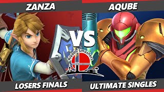 RS Series 141 LOSERS FINALS  ZanZa Lucina  Link Vs AQuBe Samus Smash Ultimate  SSBU [upl. by Dafodil]