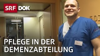 Pflegedienst in der Demenzabteilung  Reportage  SRF [upl. by Ignacia]