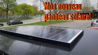 Nouveau panneau solaire pour mon Ecoflow [upl. by Akenit552]