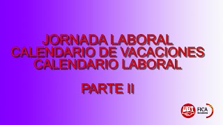 Calendario Laboral [upl. by Radie449]