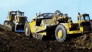 M62 Motorway Construction Work 1970 [upl. by Aihsined]