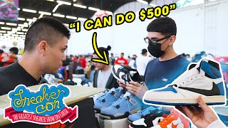 CASHING OUT AT SNEAKERCON DALLAS 2021 Prices Were Outrageous [upl. by Idnor]