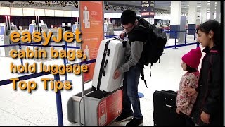 EasyJet Cabin Bags and Hold Luggage Top Tips to Board with Your Bags [upl. by Reinaldo]