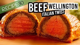 Beef wellington recipe with an Italian twist [upl. by Ibbie735]