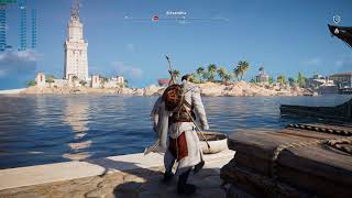 Assassins Creed Origins i7 8700k  1080 Ti 4K Test [upl. by Atnoled]