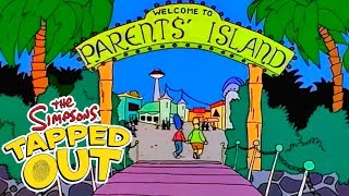 TSTO  Itchy and Scratchy Event  Parents Island Gate  Personal Prize 2018 [upl. by Garmaise]