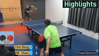 Friendly Match Chin Beng vs Mr Chew 10 May 2024 [upl. by Nnaycart212]