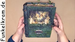 JunkJournal Fantasy Forest Waldelfen Flipthrough [upl. by Tessler915]