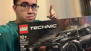 LEGO 42127 THE BATMAN BATMOBILE UNBOXING [upl. by Terrel]