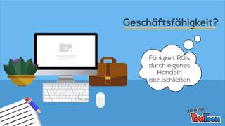 ► Geschäftsfähigkeit einfach erklärt [upl. by Htiduj]