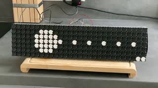 Flip Dot Display Demo [upl. by Eceinehs439]