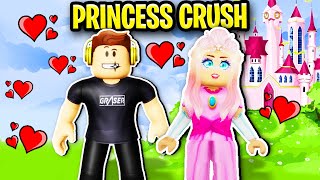 Princess Has A Crush On Me In Roblox Brookhaven 💖😲 [upl. by Stan]