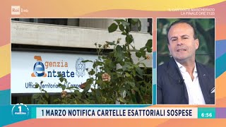 50 milioni di cartelle esattoriali in scadenza  Unomattina 26022021 [upl. by Colby]