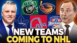 NEW TEAMS Coming To NHL [upl. by Ty]