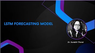 LSTM Forecasting Model [upl. by Susann]