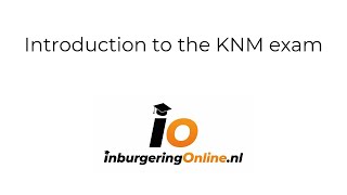 Introduction to the KNM exam [upl. by Brocklin]