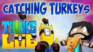 THE GREAT TURKEY HUNT  Thinks Lab Minecraft Mods Minecraft Roleplay [upl. by Adym321]